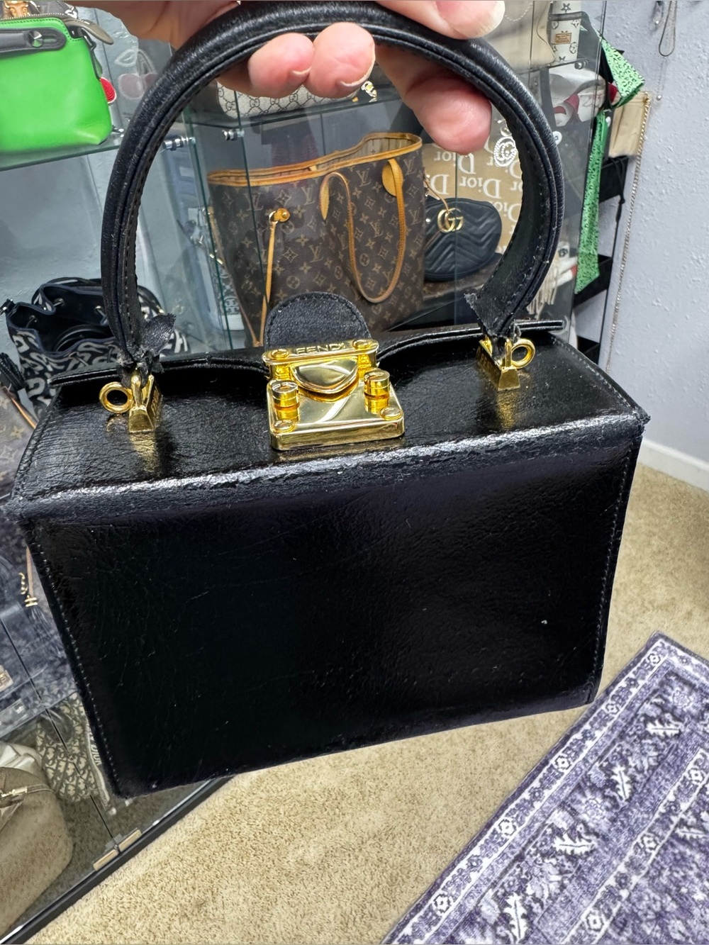 Fendi vintage box bag.